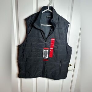 Banana Republic Men's Dark Quilted Vest